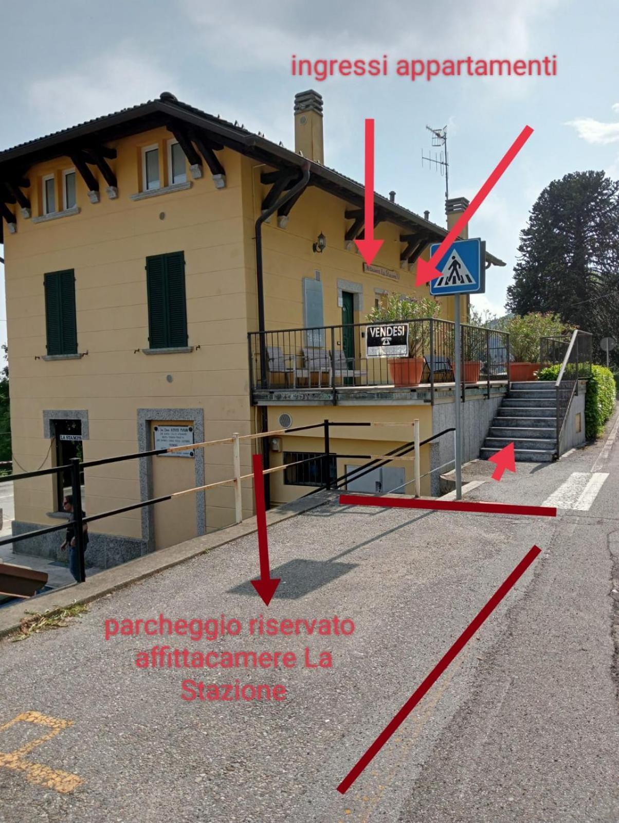 Hotel La Stazione Premeno Exteriér fotografie